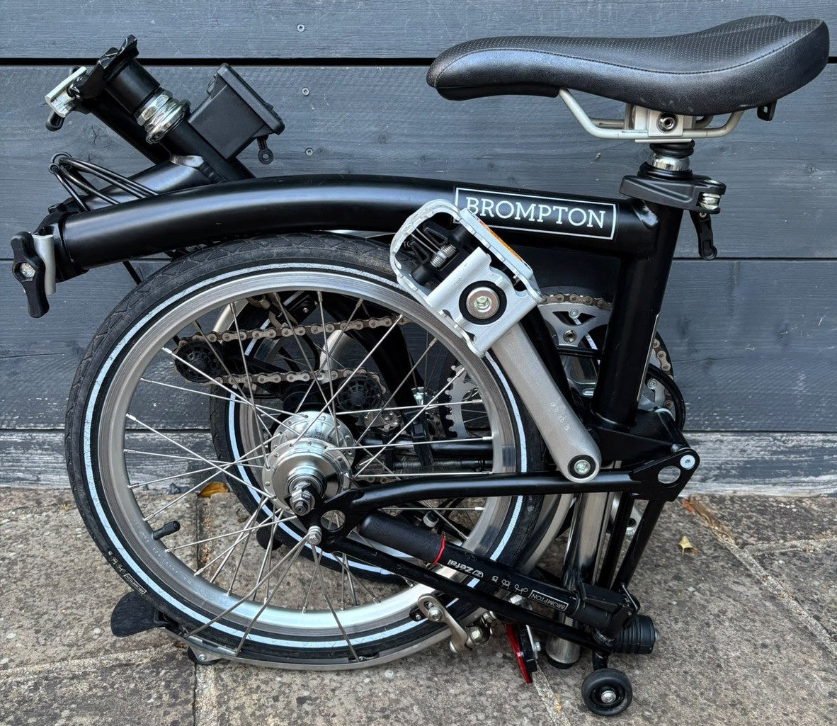2017 Brompton H6L (Higher) C Line Folding Bicycle 6 Speed - Hardly Used