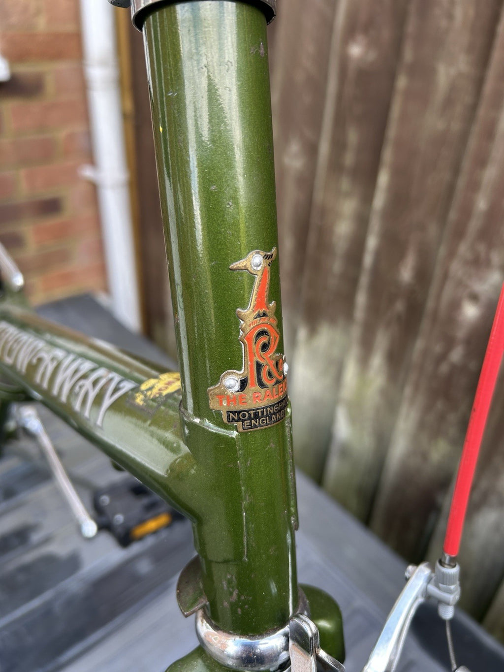 Vintage 1974 Raleigh Stowaway Folding Bike - Café Cruiser Retromod