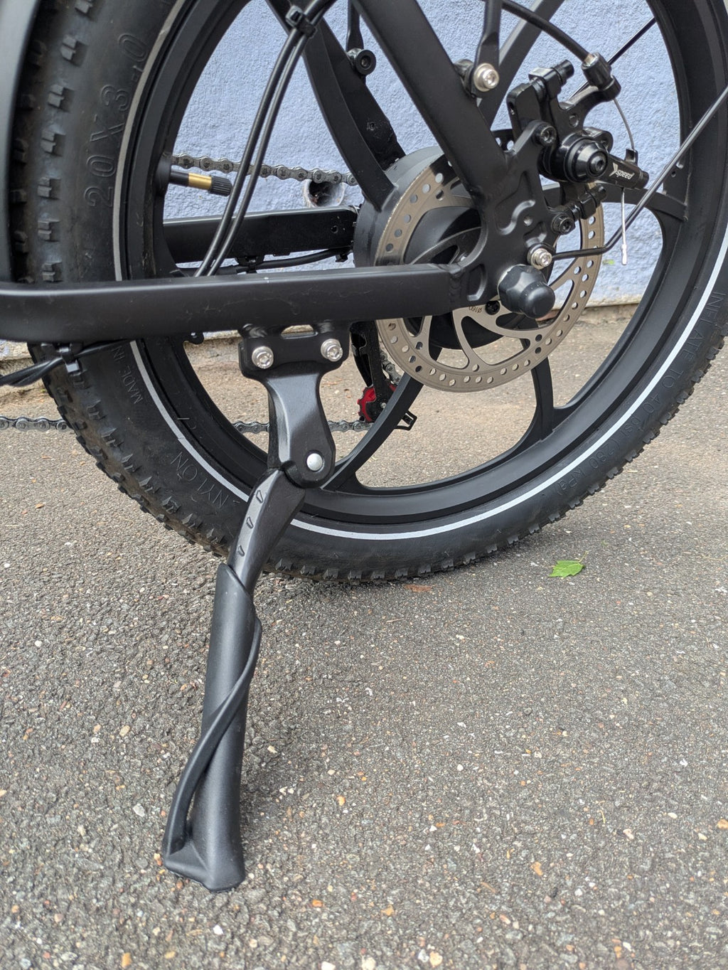 KOOLUX BK6 Foldable Bike, Throttle and rear seat, 250w Road Legal