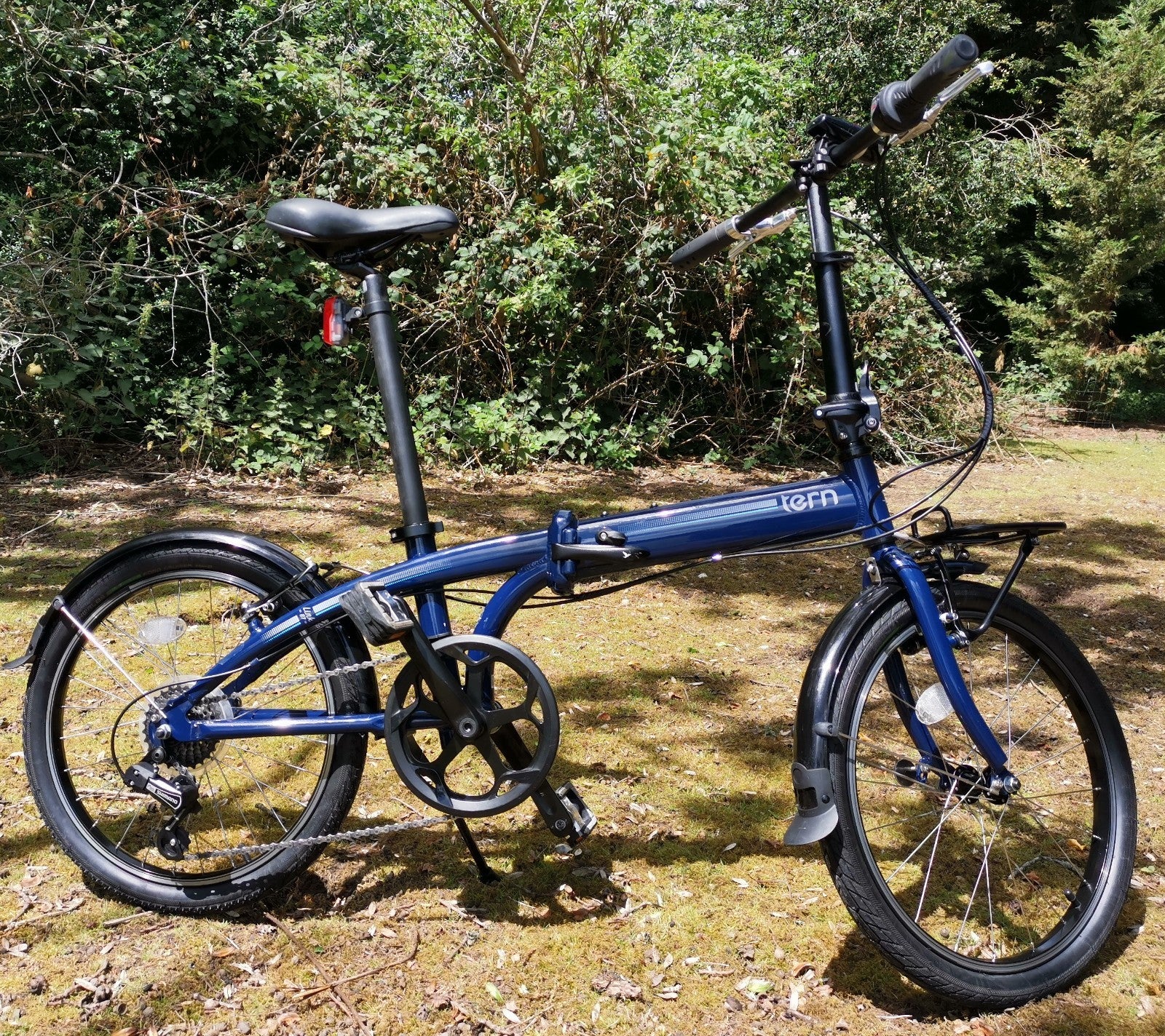TERN LINK B7    Folding Bike  With Extras    -   ONE WEEKS USE ONLY