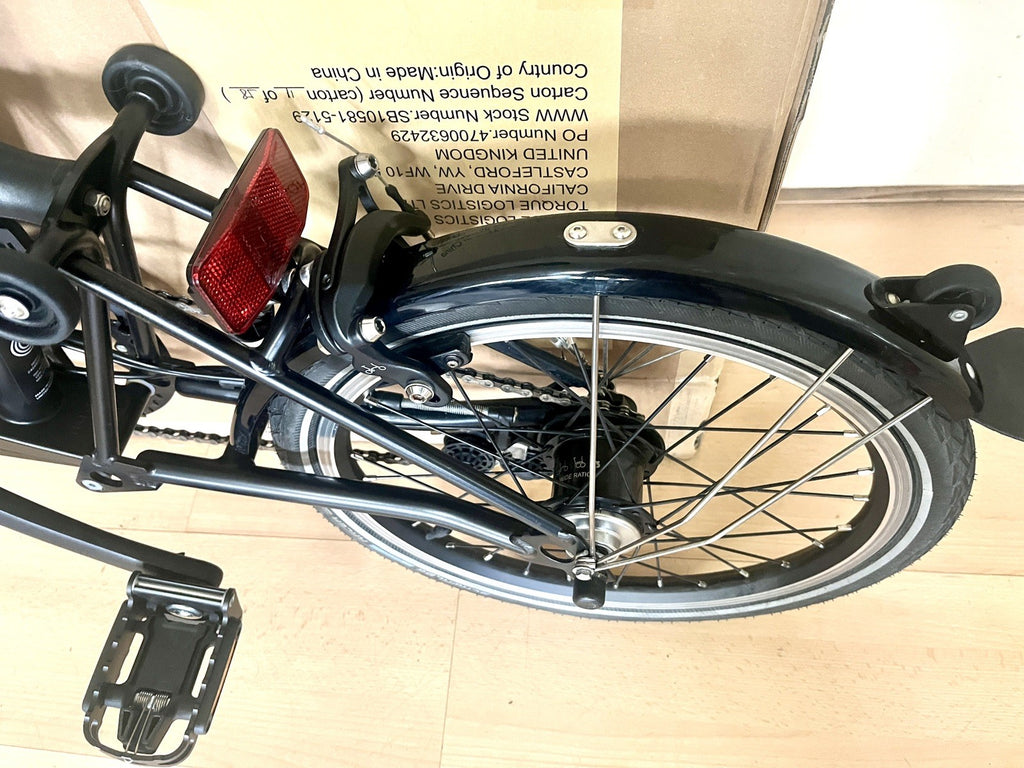 Brompton C Line Explore, 6-Speed, Black, Black Ed, Low Handlebar 2025