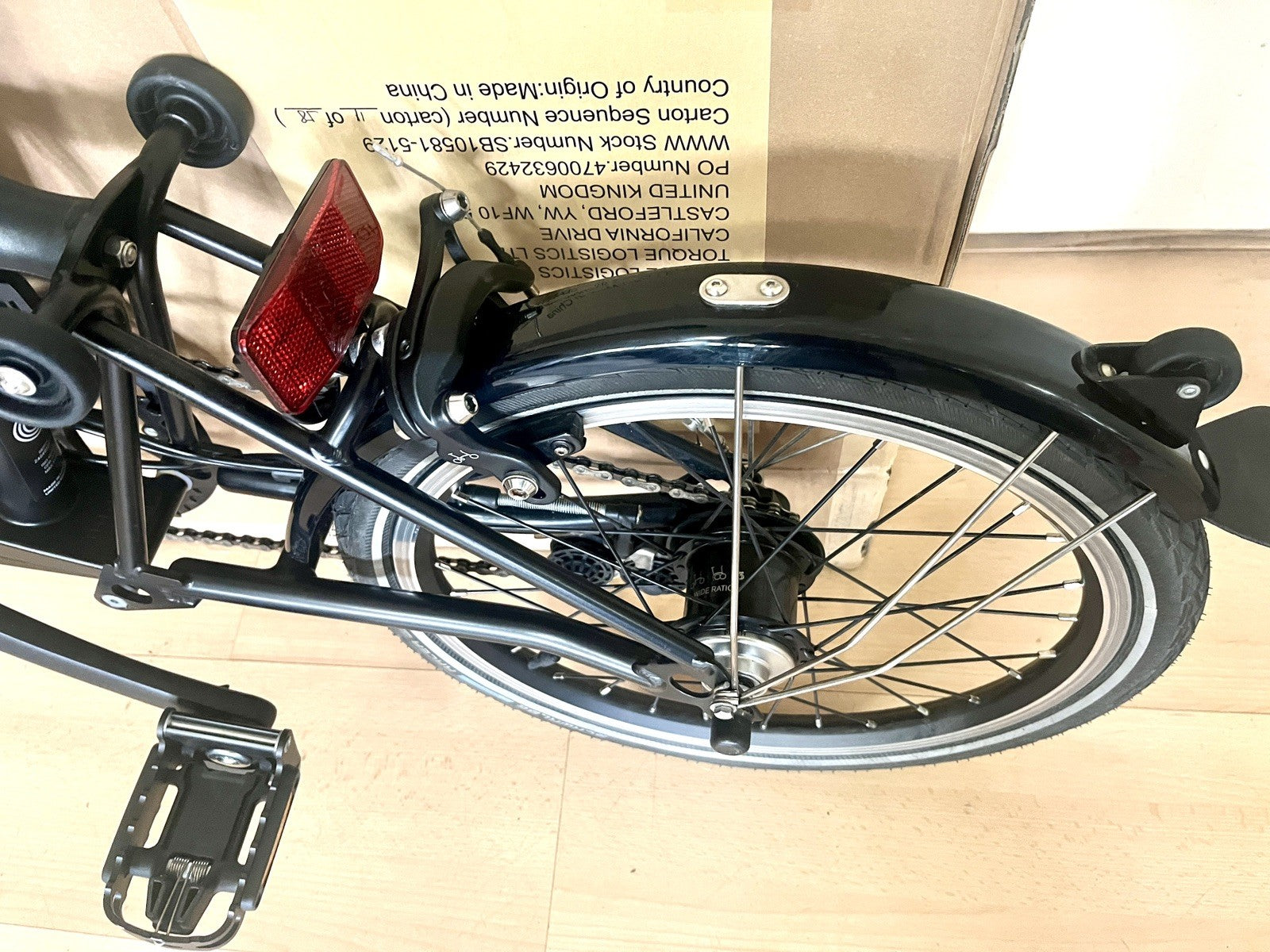 Brompton C Line Explore, 6-Speed, Black, Black Ed, Low Handlebar 2025