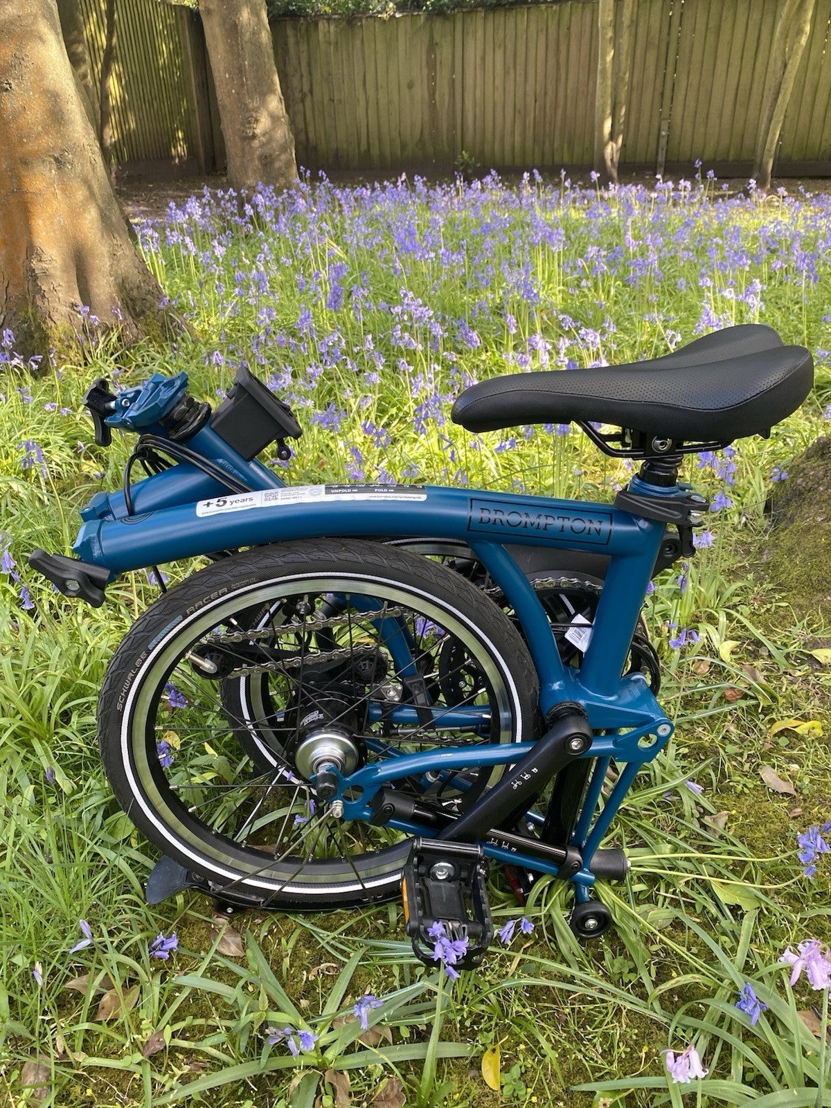 Brompton C-Line 6-Speed in Ocean Blue (Discontinued) - April 2026