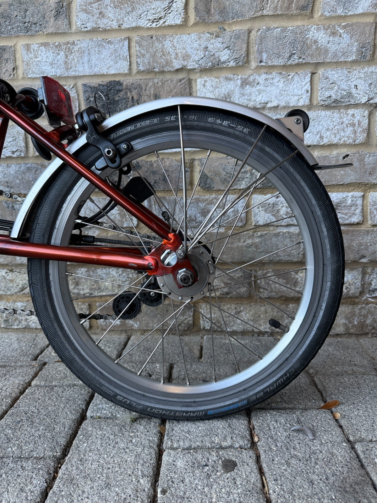 Brompton Flame Lacquer (Full) S6L - C Line 6 Speed Low - RARE - WORLDWIDE SHIP