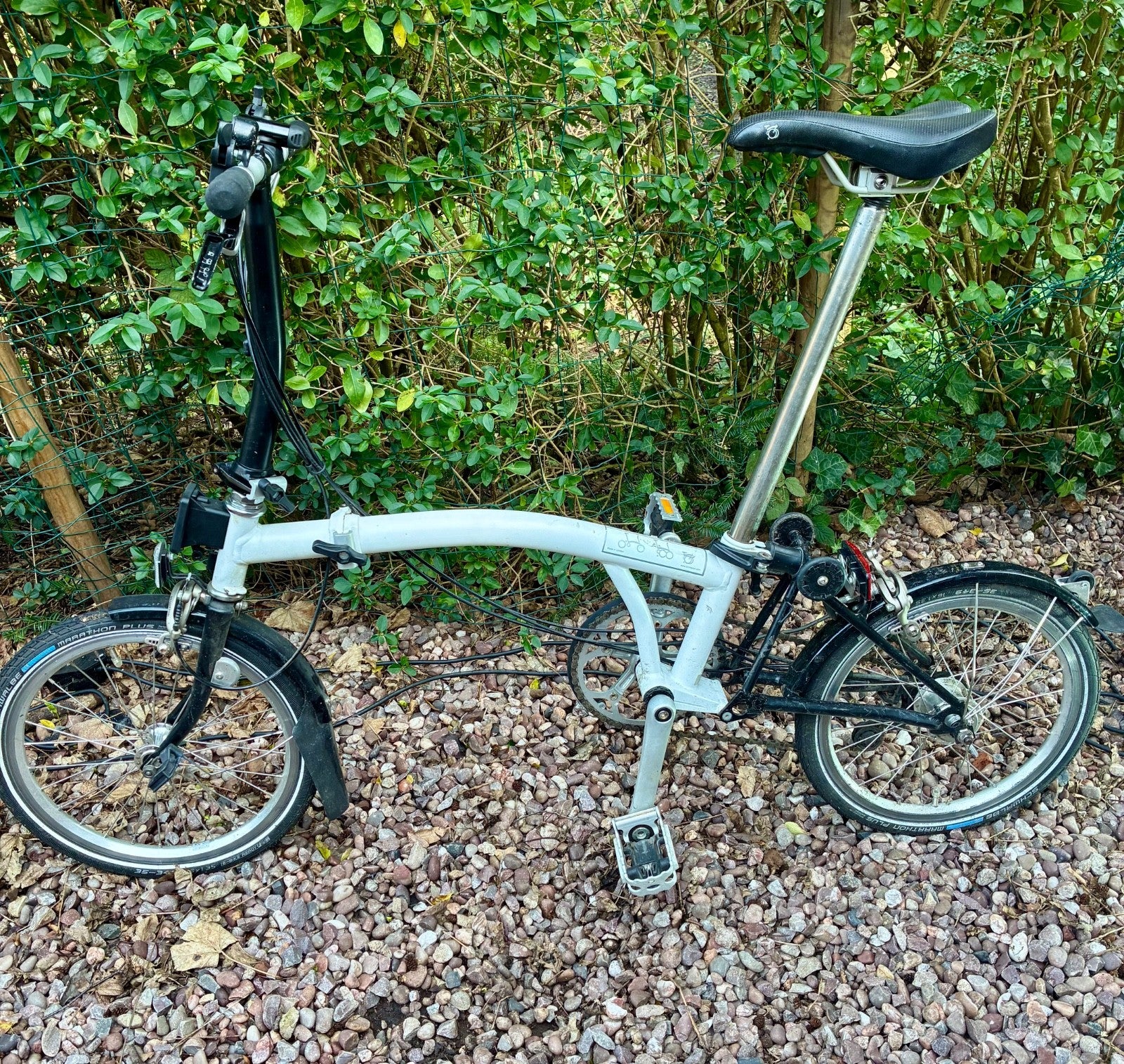brompton folding bike 6 speed c line