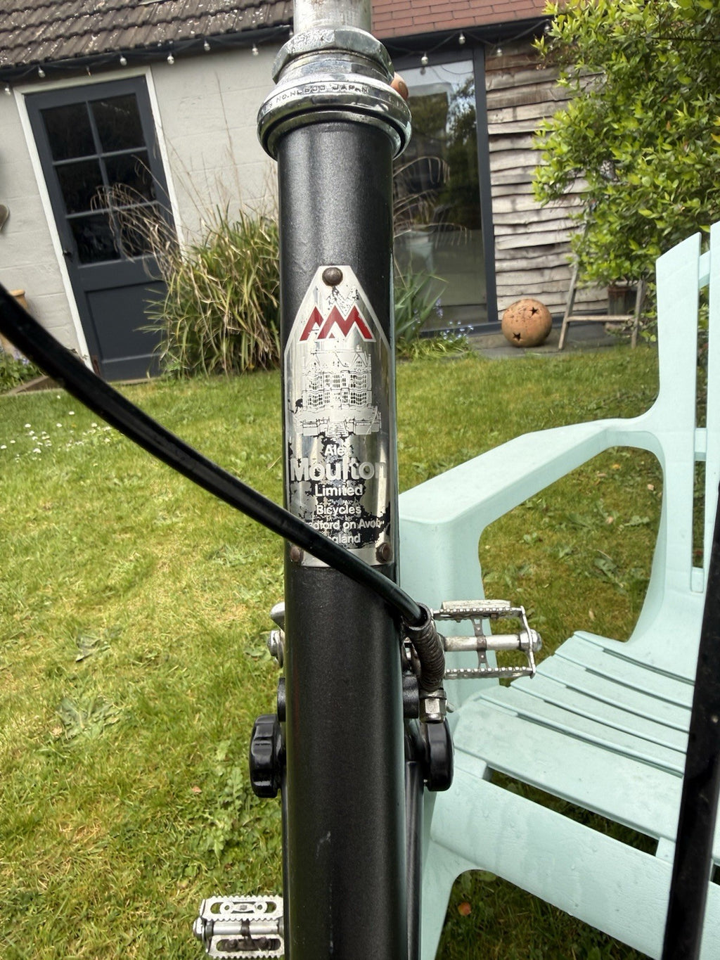Alex Moulton AM7 separable bike with Brooks leather saddle