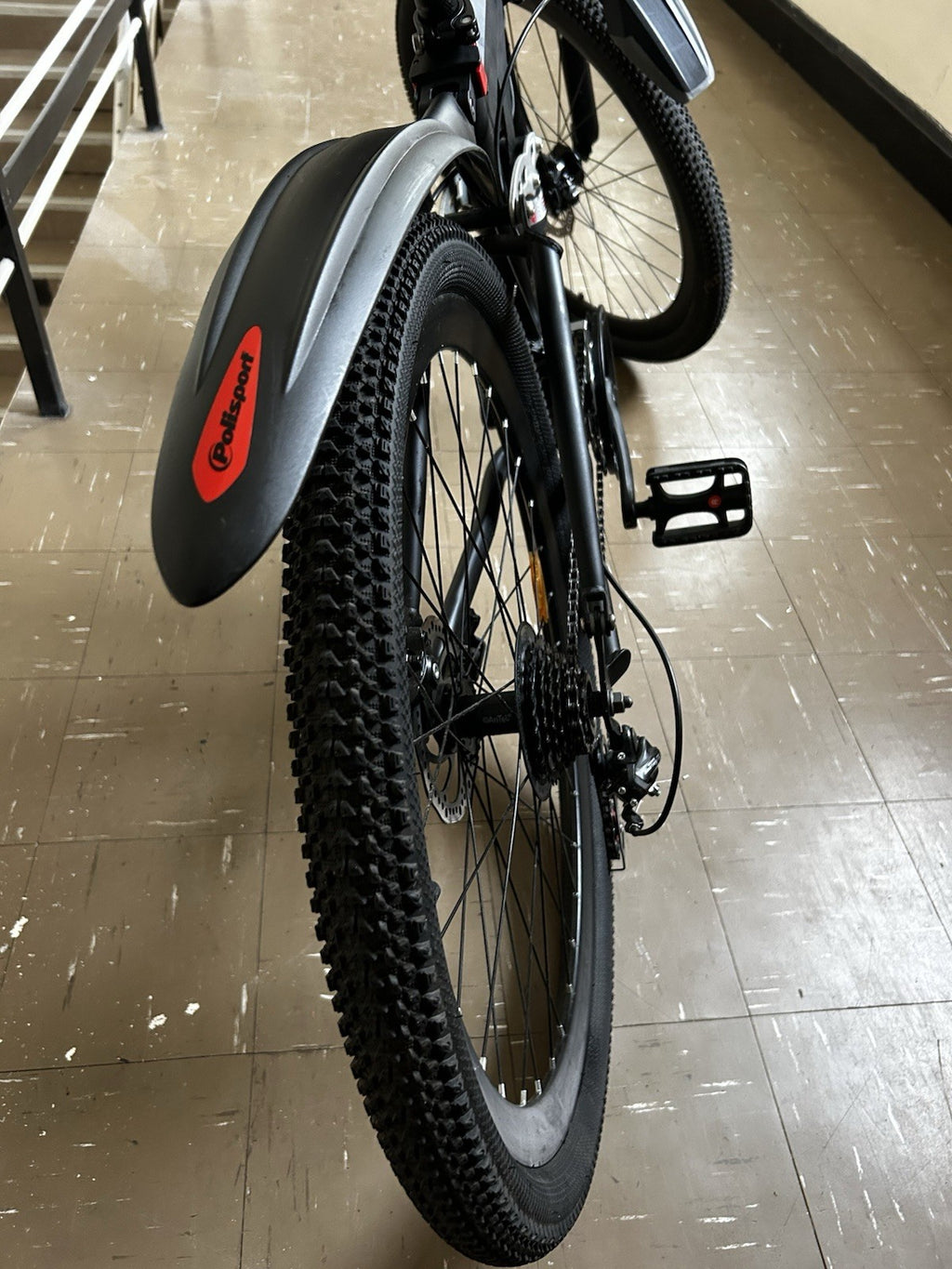 Hardly used full suspension 27-inch Folding Mountain bike