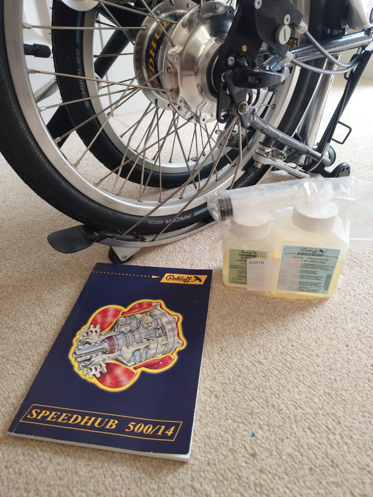 Extremely Rare Brompton Steve Parry Rohloff Test Ridden Only