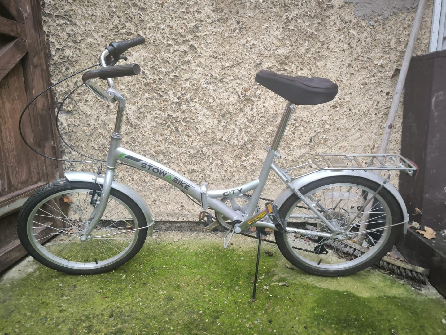 Stowabike, Folding City V2 Compact Foldable Bicycle, Push Bike 20 Inch Wheels