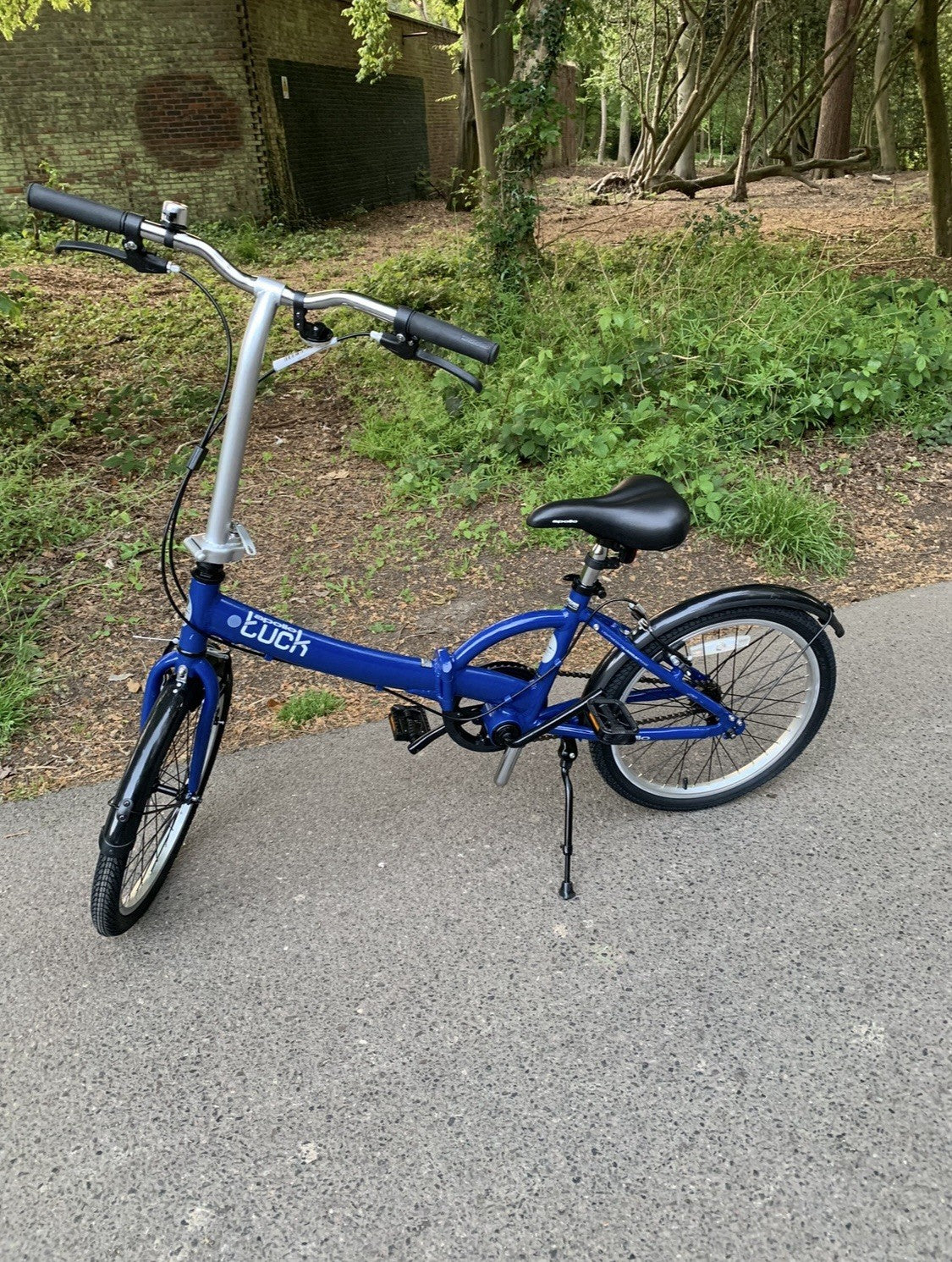 Apollo Tuck Folding Bike 20" Wheels, 6-Blue