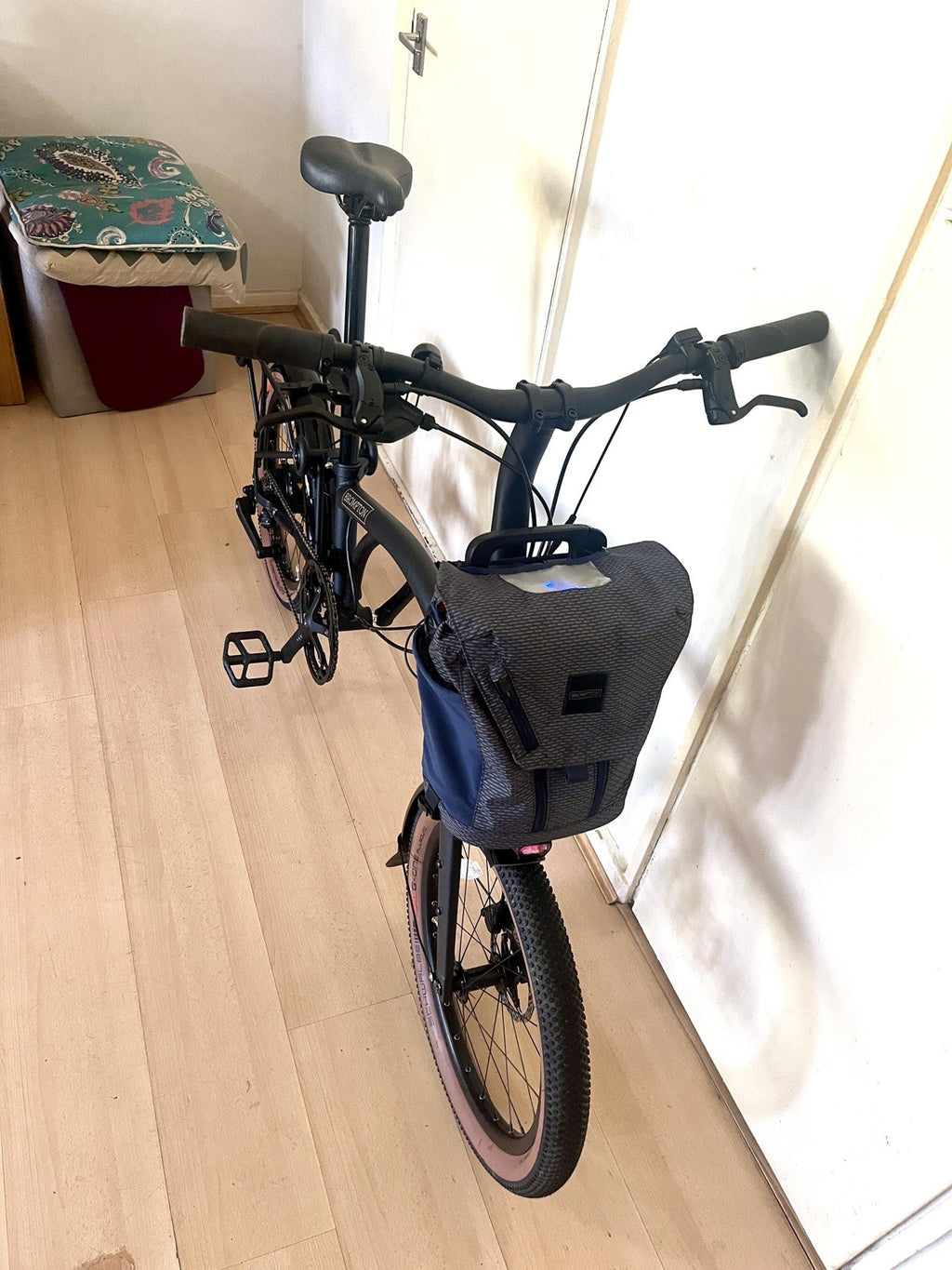 Brompton Electrc G Line MY26 SuperRoll+ e-Motiq system, Space Black