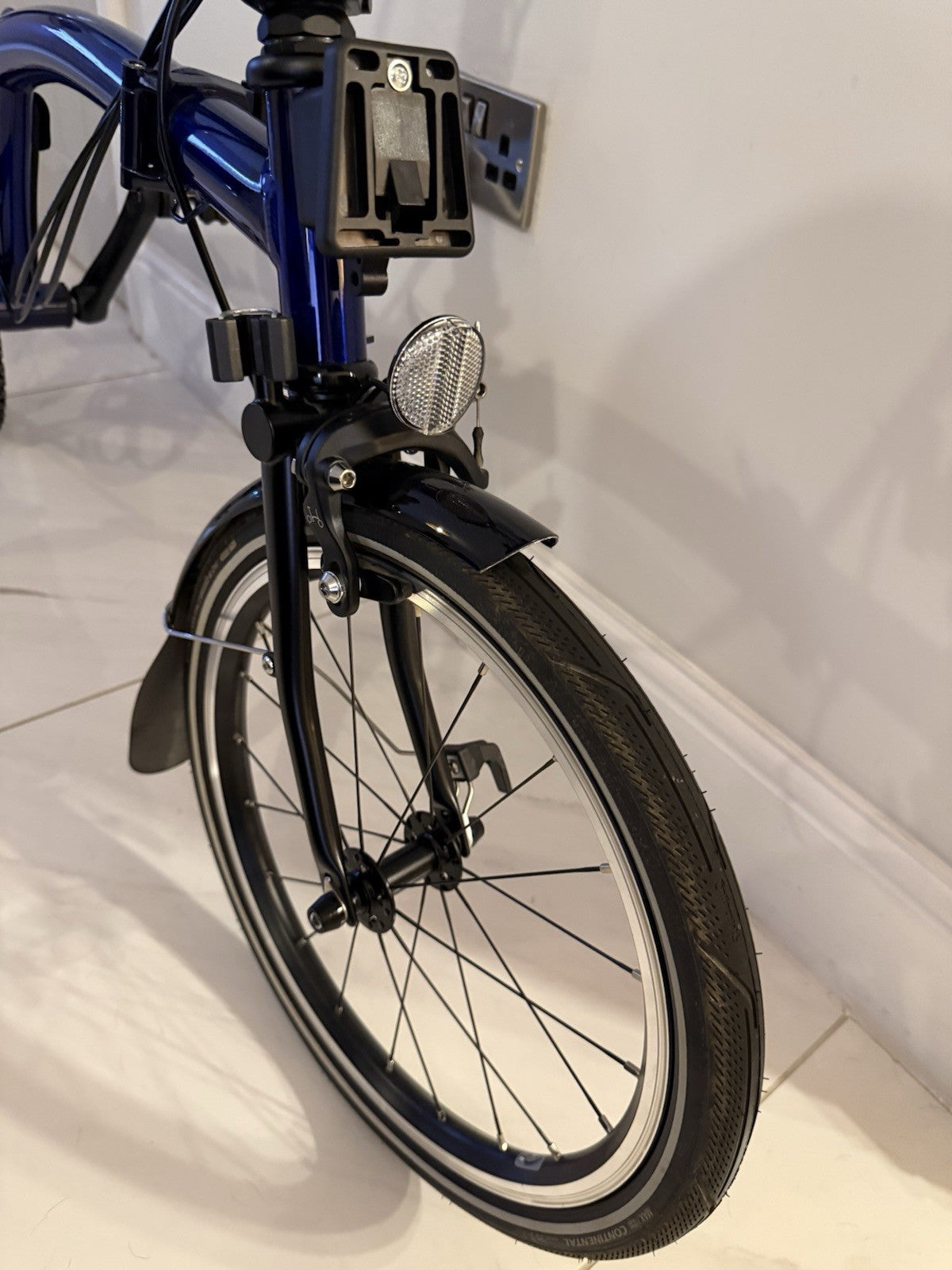 brompton p line 12 speed - Blue Lacquer