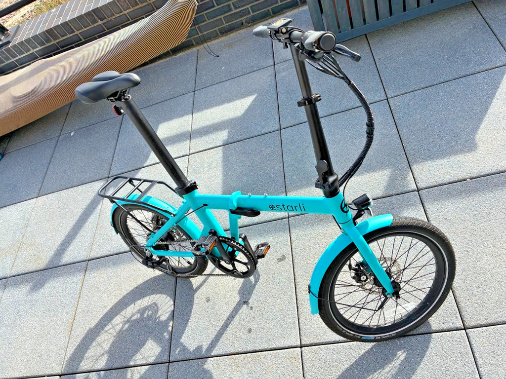 estarli e20.7 pro folding bicycle