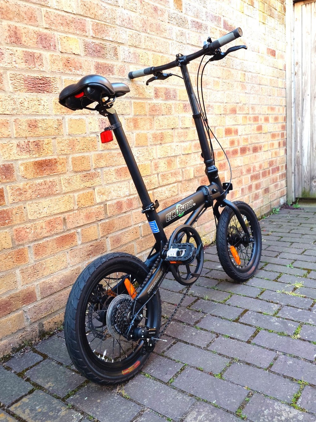 Ecosmo 16" Wheel Lightweight Alloy Folding Bicycle Bike 6 SP,Dual Disc-16AF02BLR