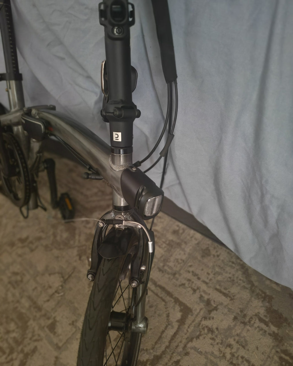 Btwin - Compact Folding Bike lite 1 Second Aluminium Cycle