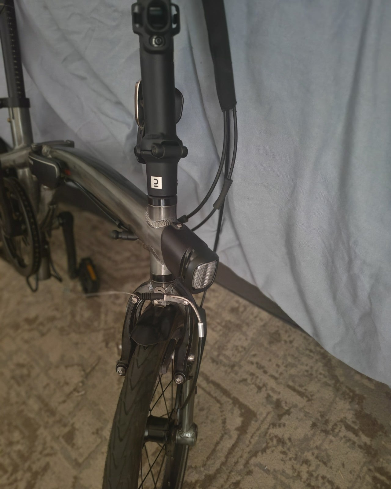Btwin - Compact Folding Bike lite 1 Second Aluminium Cycle