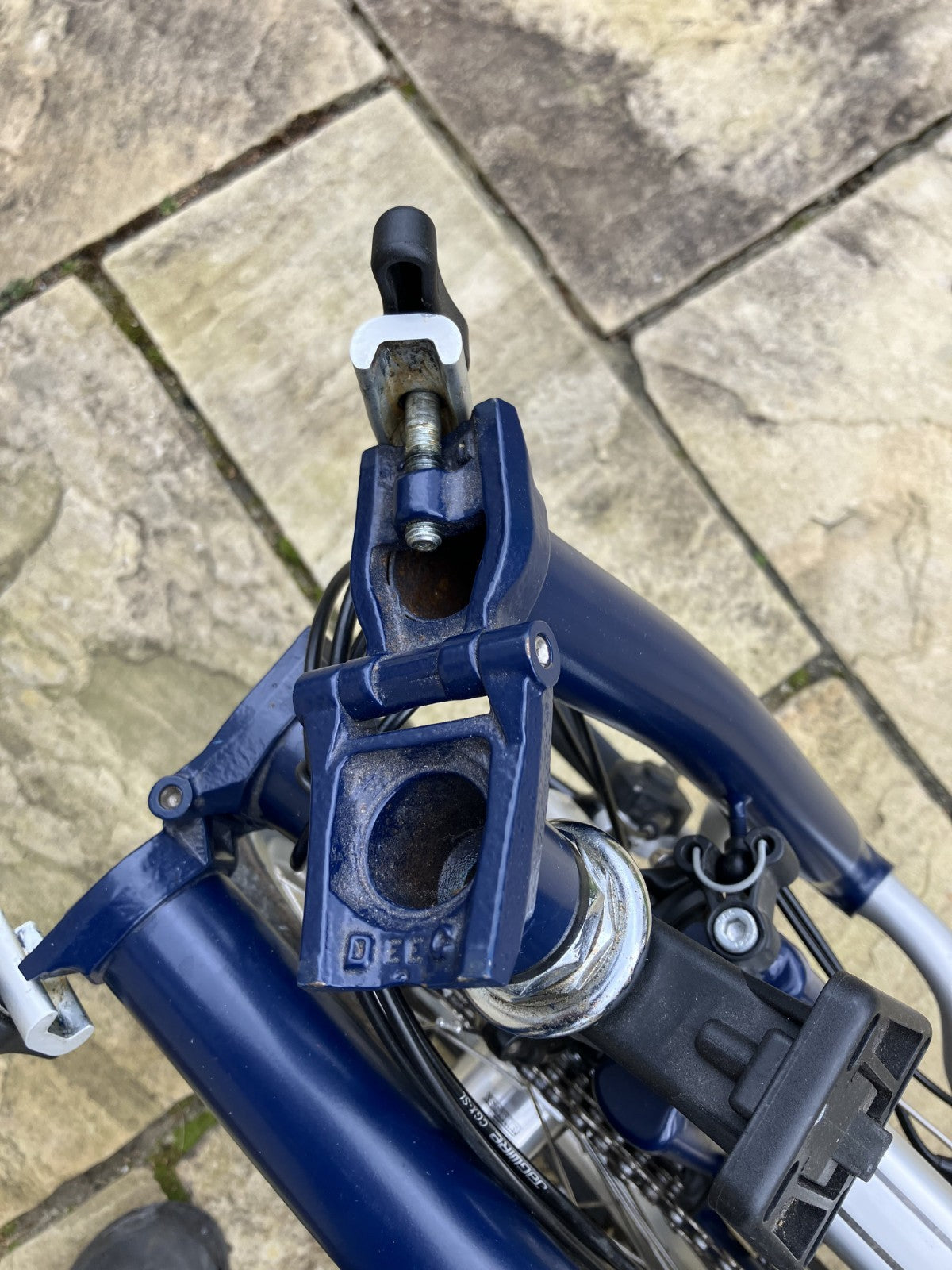 Brompton H6R 2017 - six gears with rack & pump