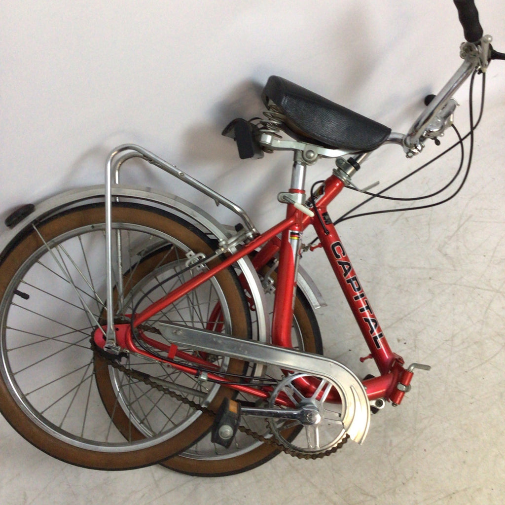 Vintage CTC German Folding Bike Lightweight 3 Gears 16" Wheels Capital Chelsea