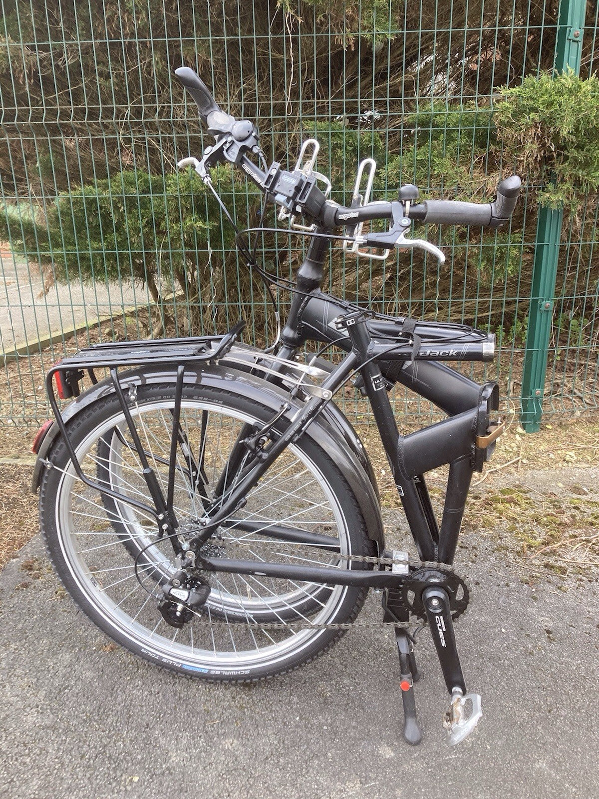 Dahon Jack Aluminium Indexed 7 Speed Folding Bike Black, 26" Wheels
