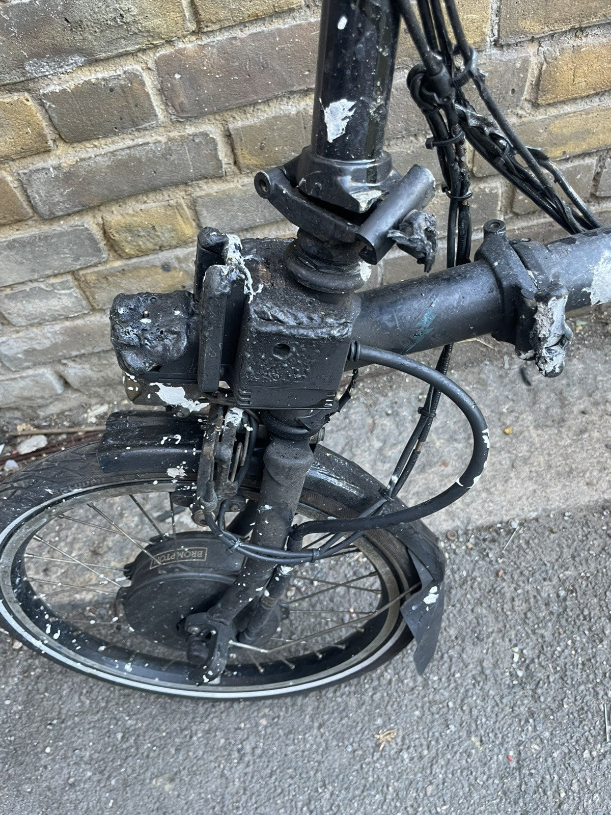 2021 Brompton Folding Bike Battery Fire Spares Repairs