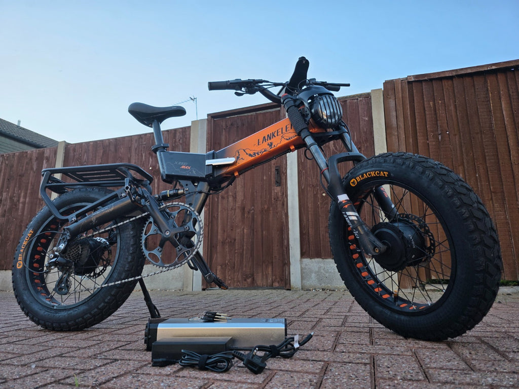 Lankeleisi X3000 Max 20" 4.0 Bike 48V 20AH Foldable Bicycle UPGRADED CUSTOMIZED