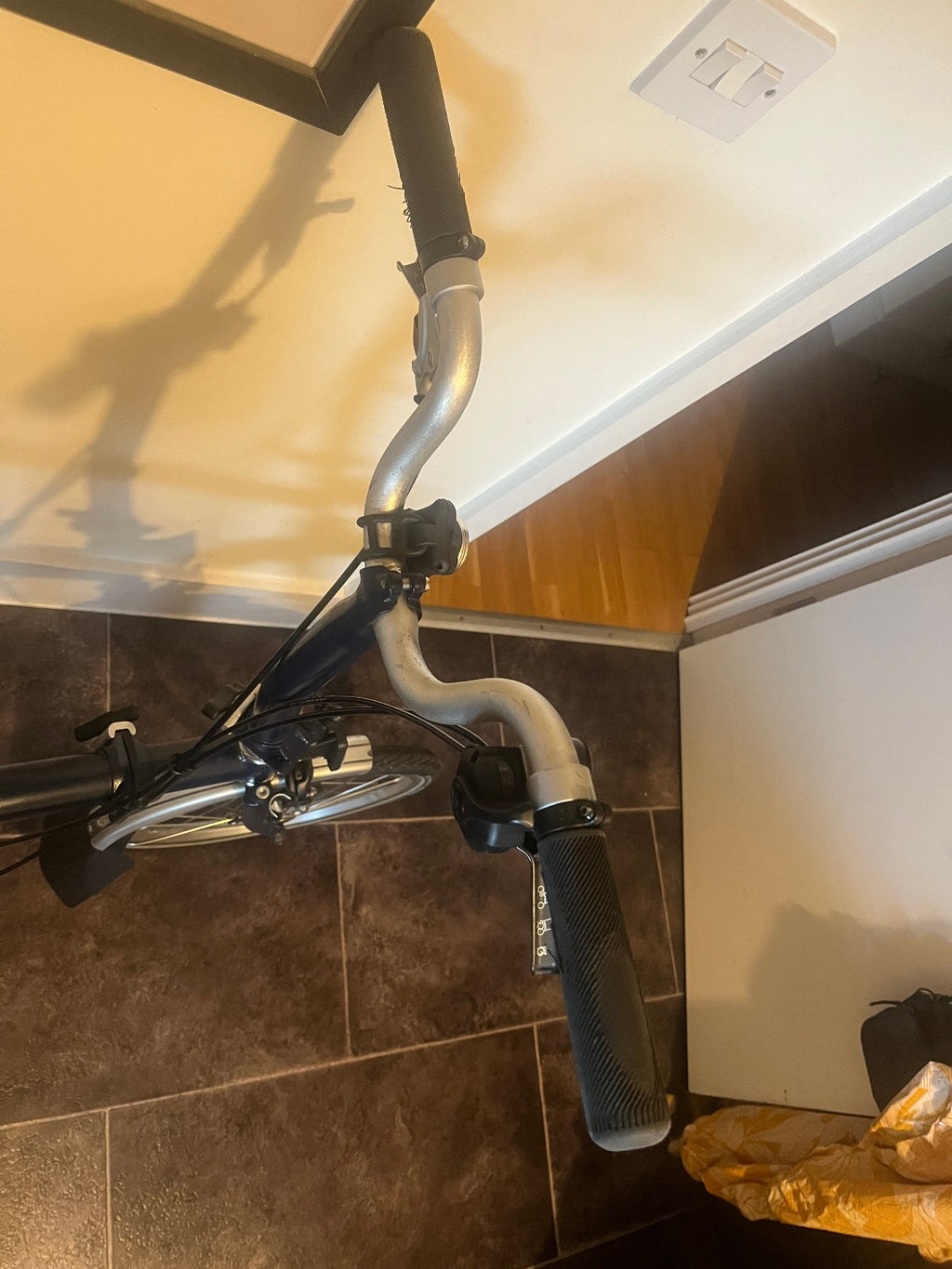 Brompton Folding Bike 3-Speed dark blue good condition