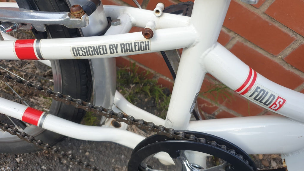 Raleigh Activ Fold‑S 20” Folding Bike – Fully Serviced, Ready to Ride – White