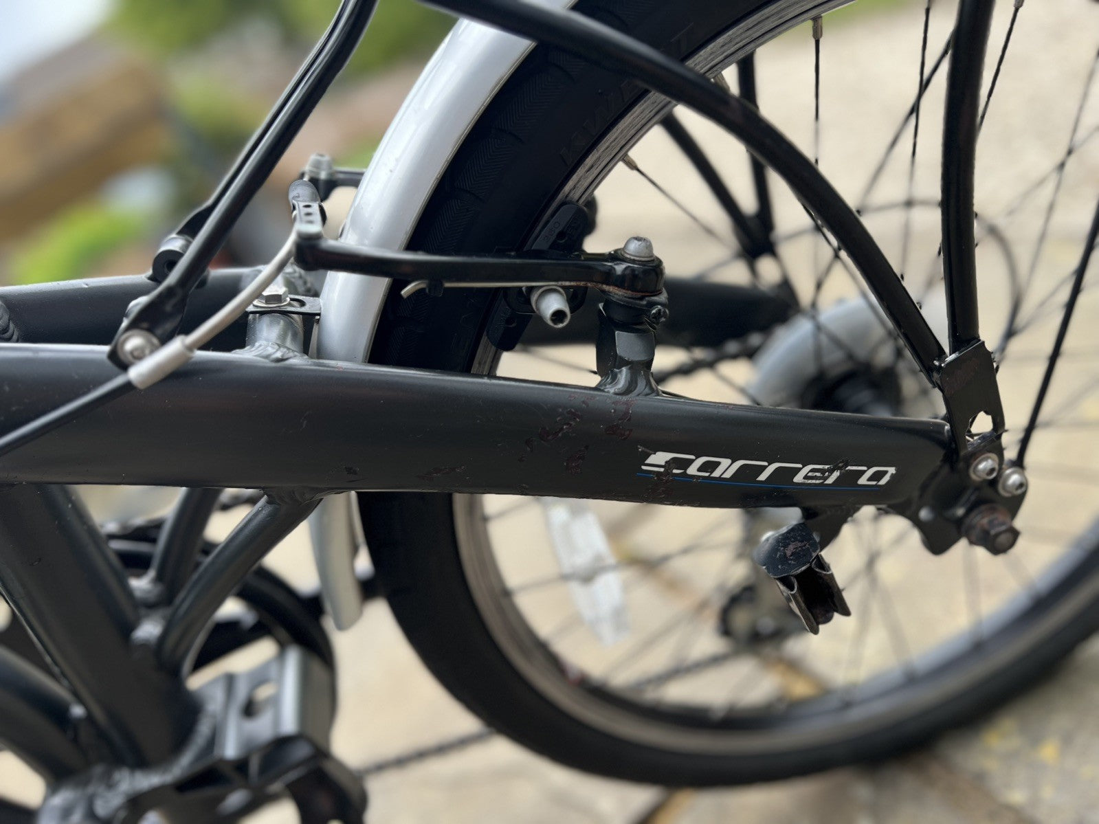 Carrera Intercity Folding bike T6 Aluminum 8-speed