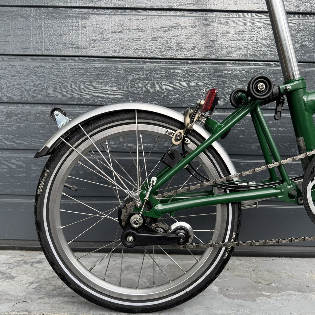 Brompton M3L 3 speed Racing Green   Superb Condition