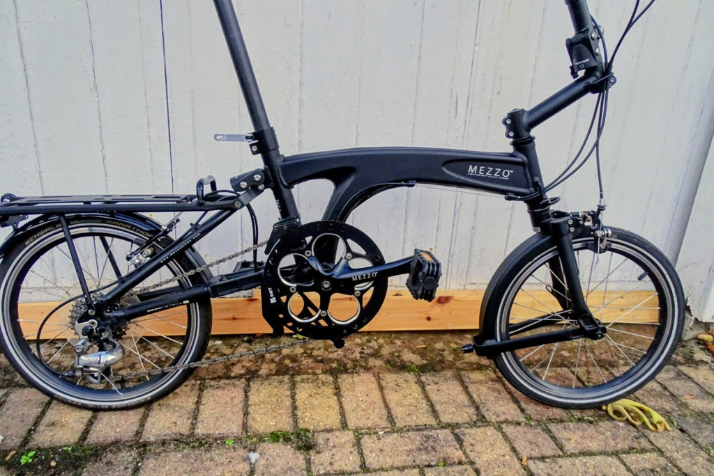 Mezzo D10, Folding Bike, 26"wheels, Lightweight Alloy Frame Super Quality