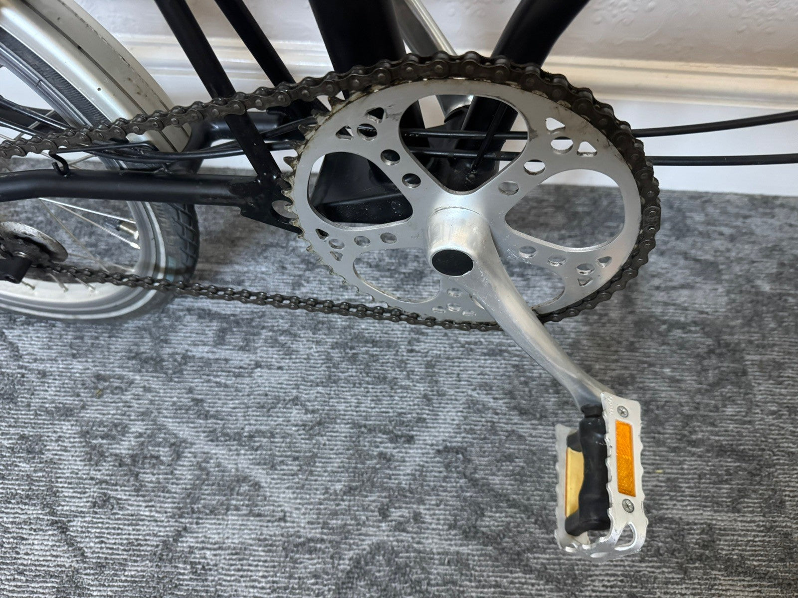 Brompton Folding Bike, 3-Speed, black, great condition.