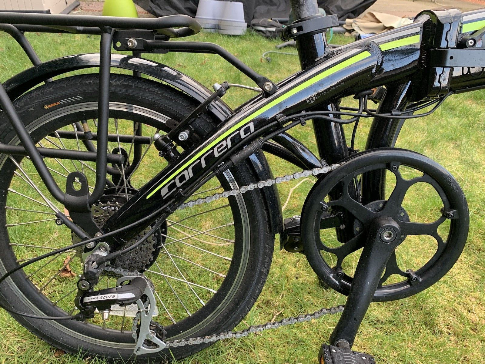 Carerra CrossCity-E Folding Bike
