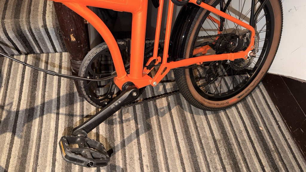 Brompton G Line 8-Speed Medium Adventure Orange Roller Rack – Only 10 Rides