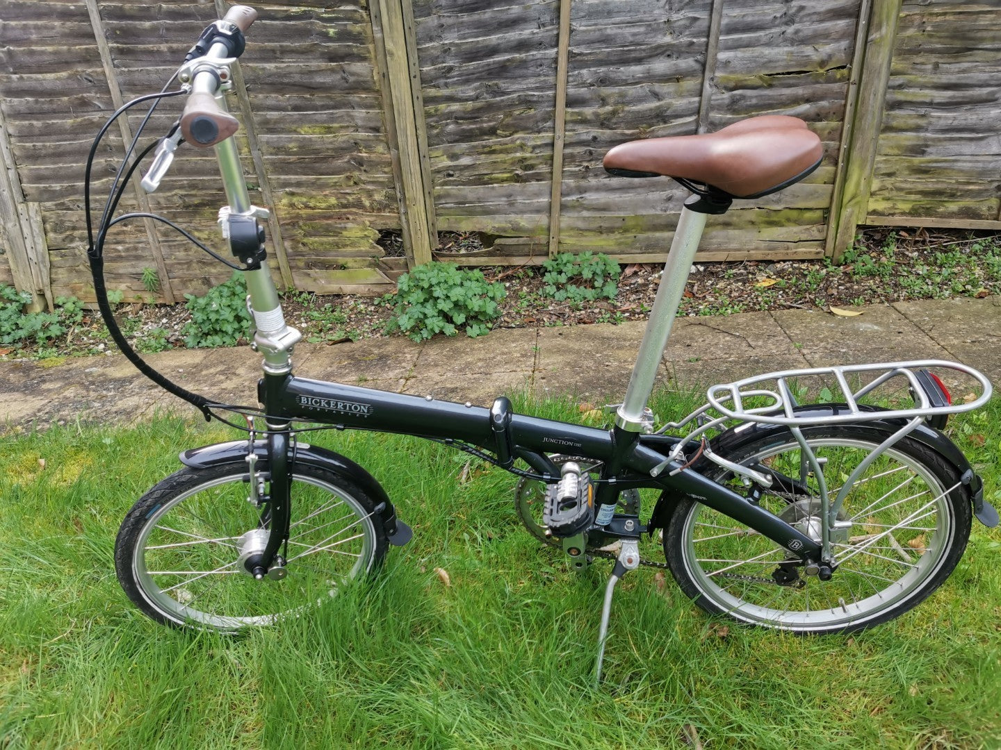 Bickerton Junction 1707 City Folding Bike 7 gears dynamo LED light