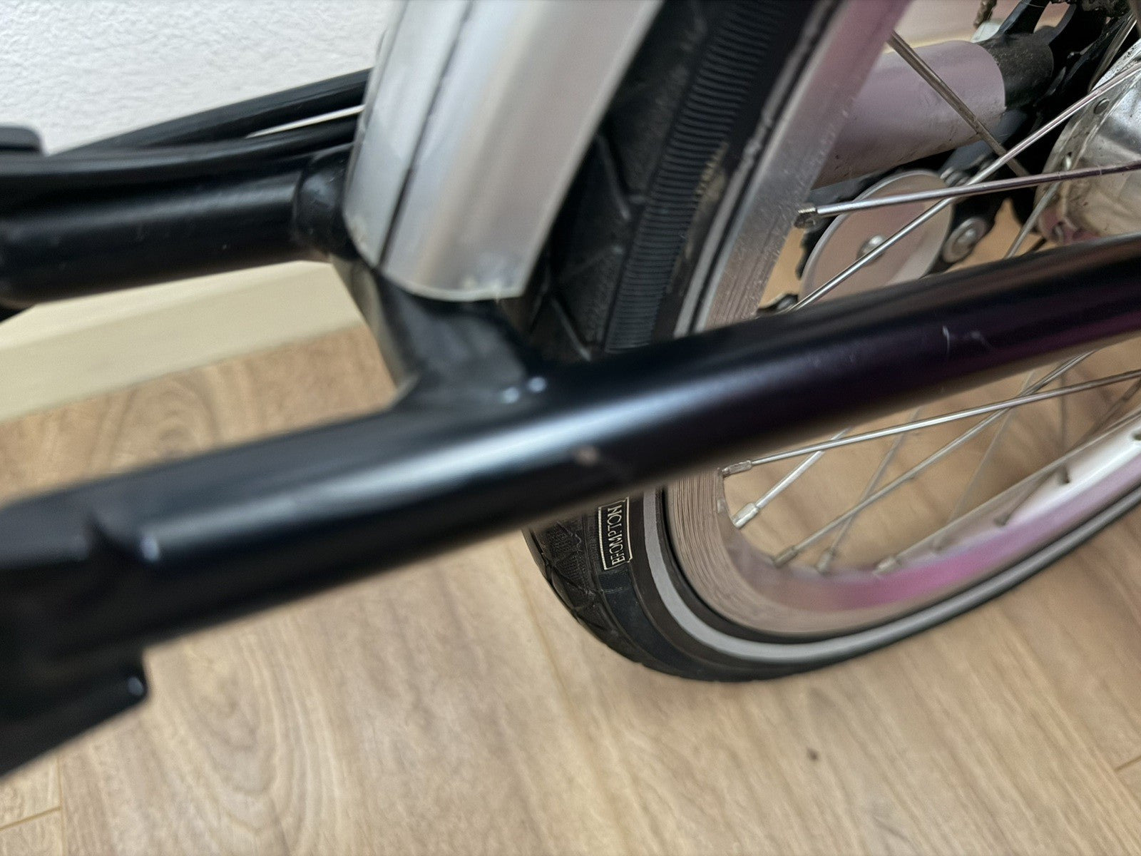 Brompton C Line M3L (3 Speed)  folding bicycle - Black