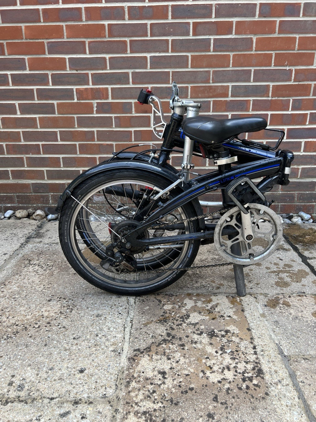 Tern C7 Link Foldable Bike 7-Speed, 20-inch Wheels With Biologic Bag And Lights