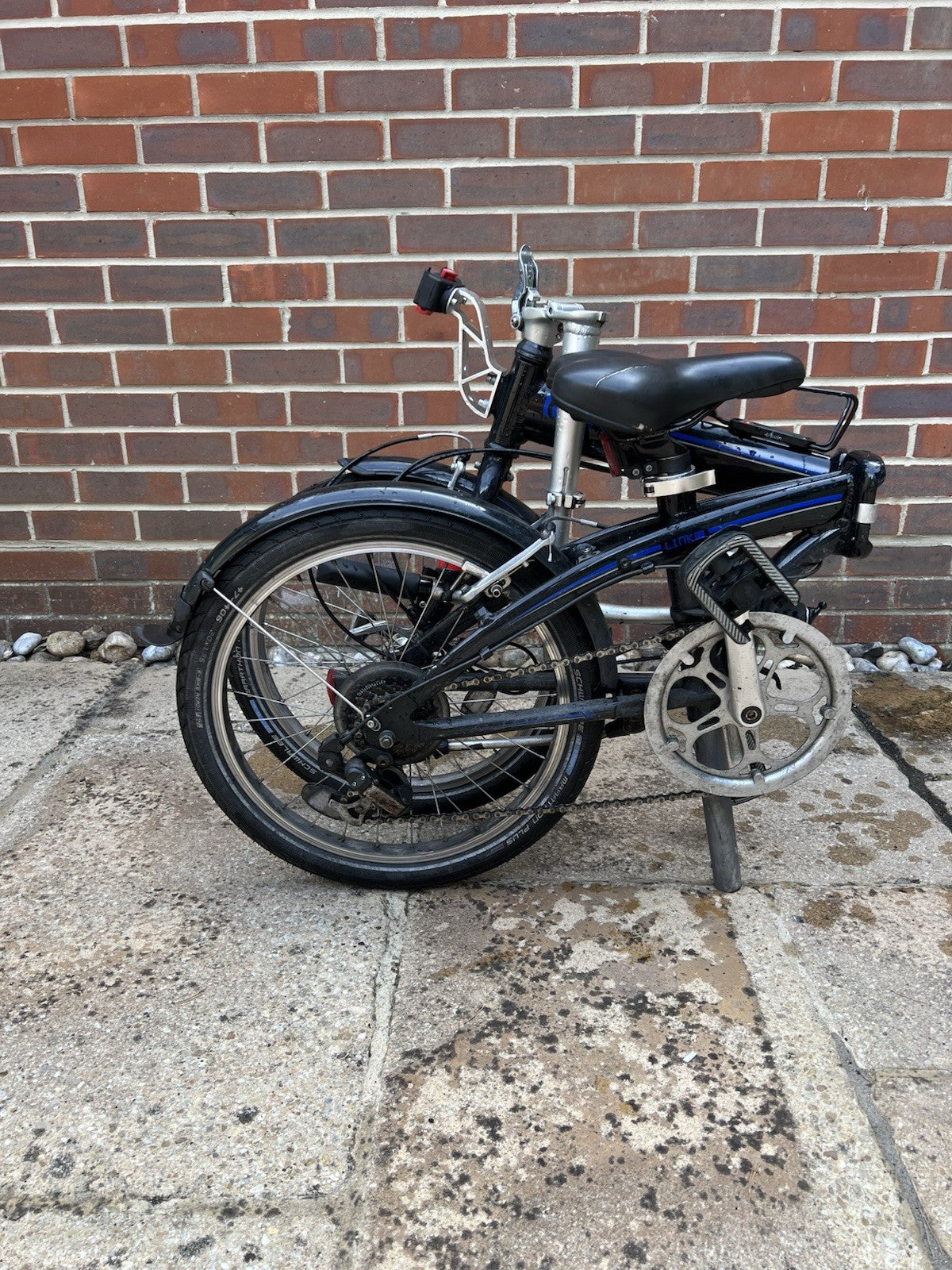 Tern C7 Link Foldable Bike 7-Speed, 20-inch Wheels With Biologic Bag And Lights