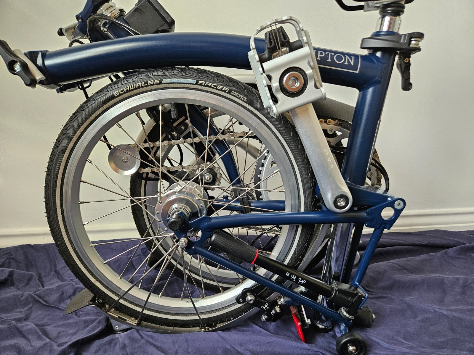 Brompton 3 Speed - C Line - M3L - Blue - excellent condition