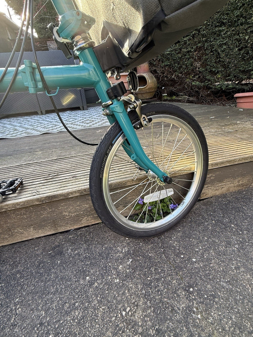 Brompton B75 Folding Bike, 3-Speed