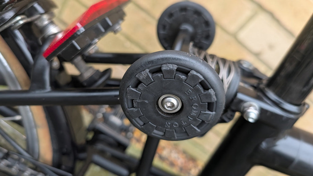 Brompton S6L - Black Edition - Brooks Saddle - Brass Upgrades -  6 Speed