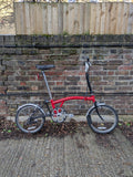 Brompton L3, 1997, Folding Bike, Excellent Condition, Red, Sturmey Archer