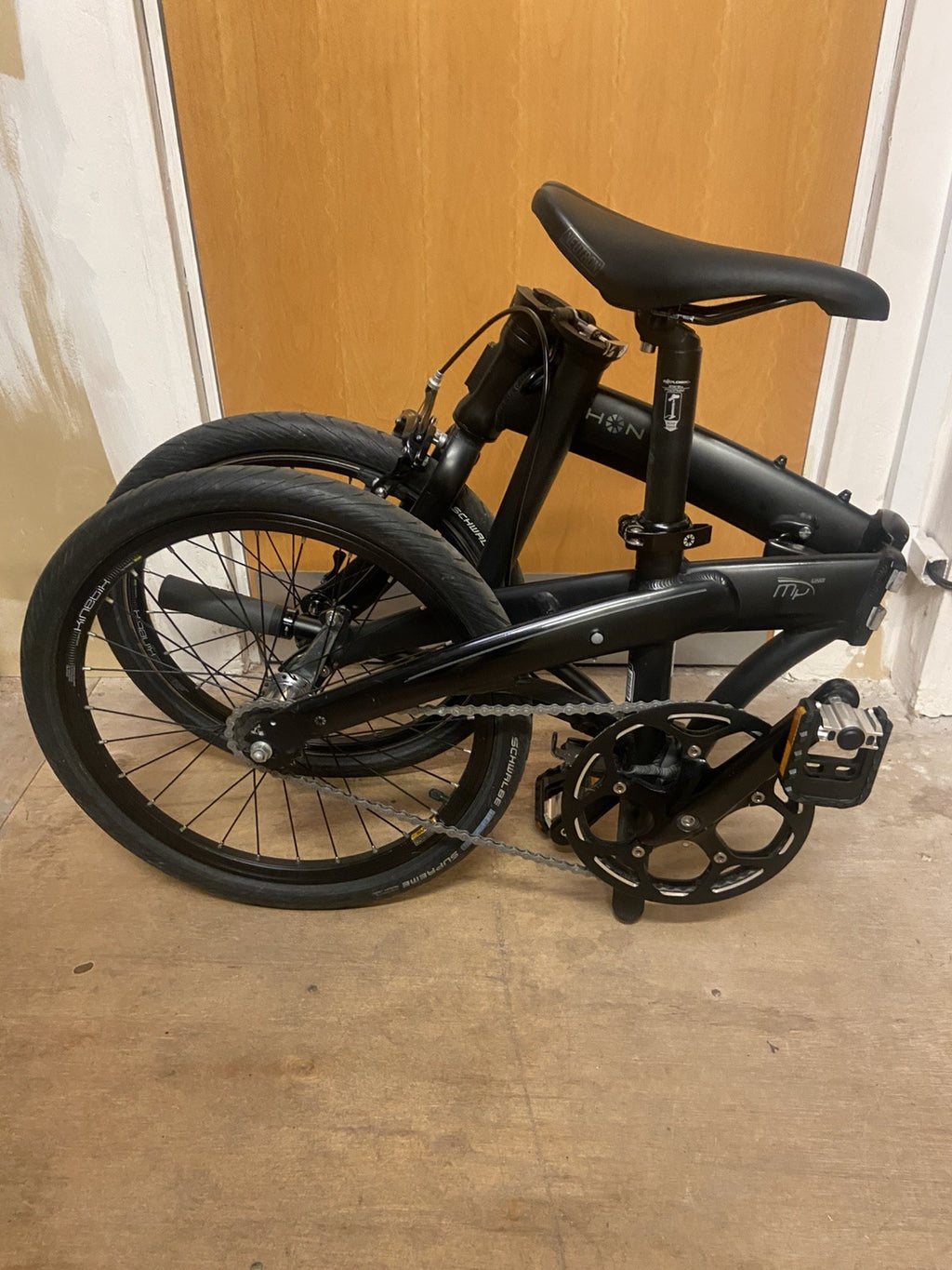 Dahon Mu Uno Black Folding Bike Single Speed Coaster Brake 9kg  VGC