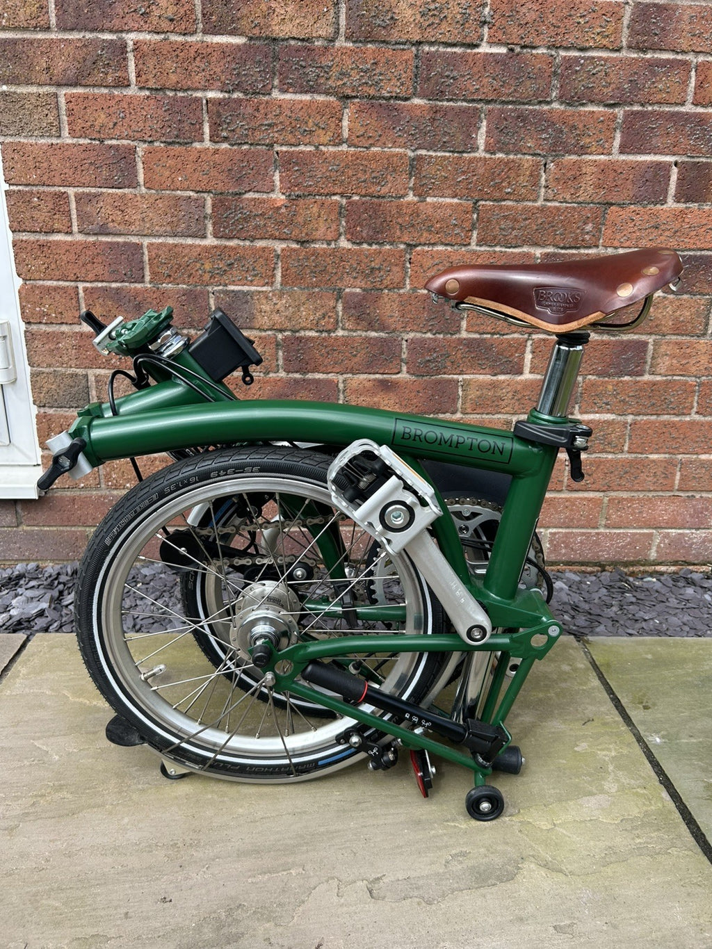 Brompton M3L Folding Bike 2019 Racing Green 3 Speed