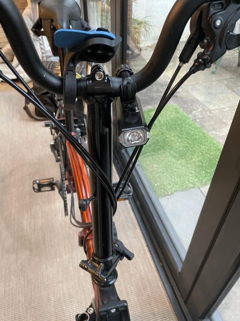 Brompton M6L 2021 Black Edition Flame Lacquer - BIKE ONLY