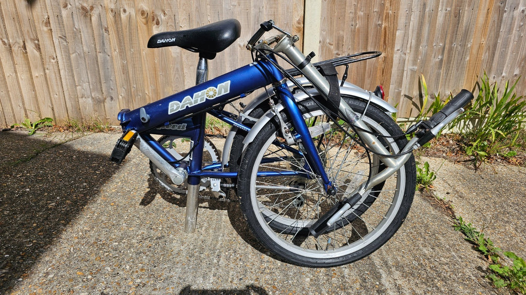 Dahon Speed 6 Folding Bike 20" Wheels (2002) - Blue, Good condition