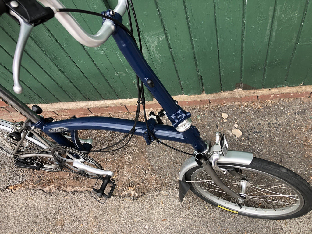 BROMPTON SUPERLIGHT - TITANIUM REAR TRIANGLE AND FORK - 2 Speed