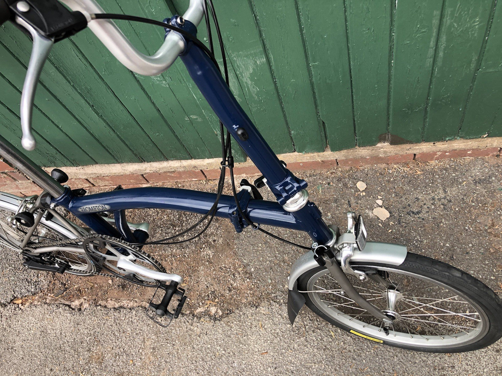 BROMPTON SUPERLIGHT - TITANIUM REAR TRIANGLE AND FORK - 2 Speed