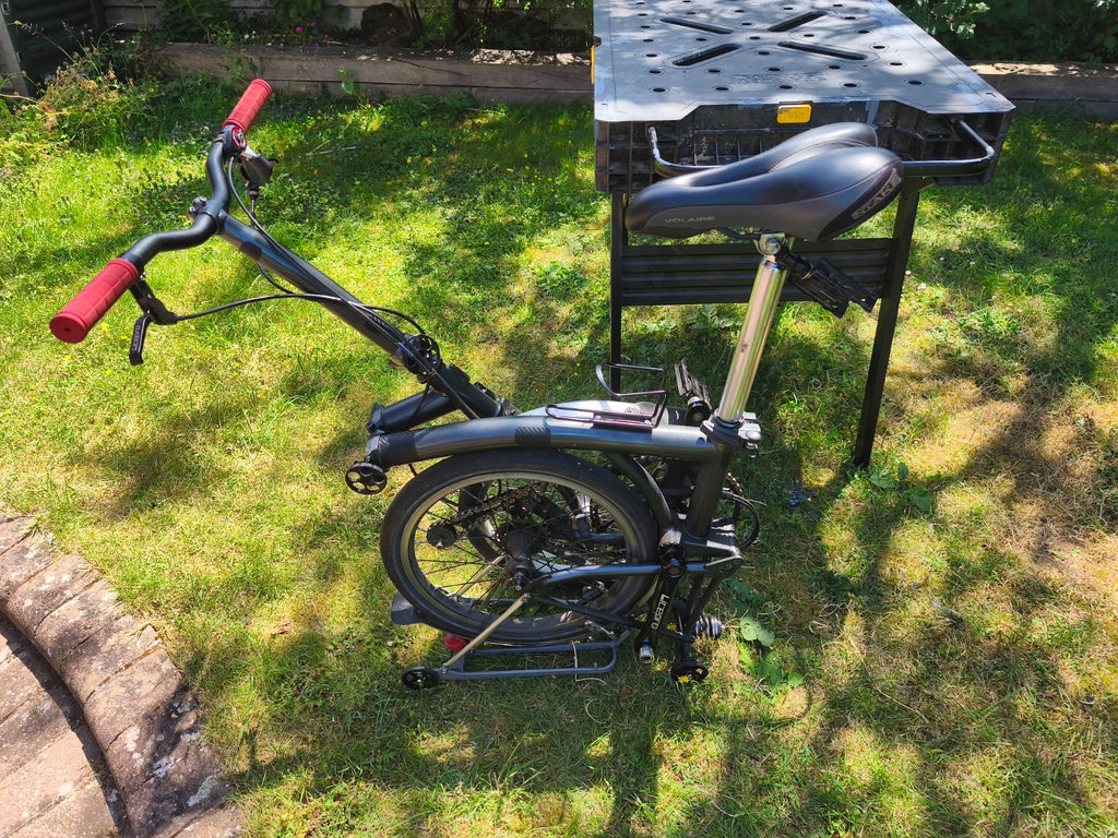 Brompton folding bike 5 speed– Titanium and lightweight Upgrades