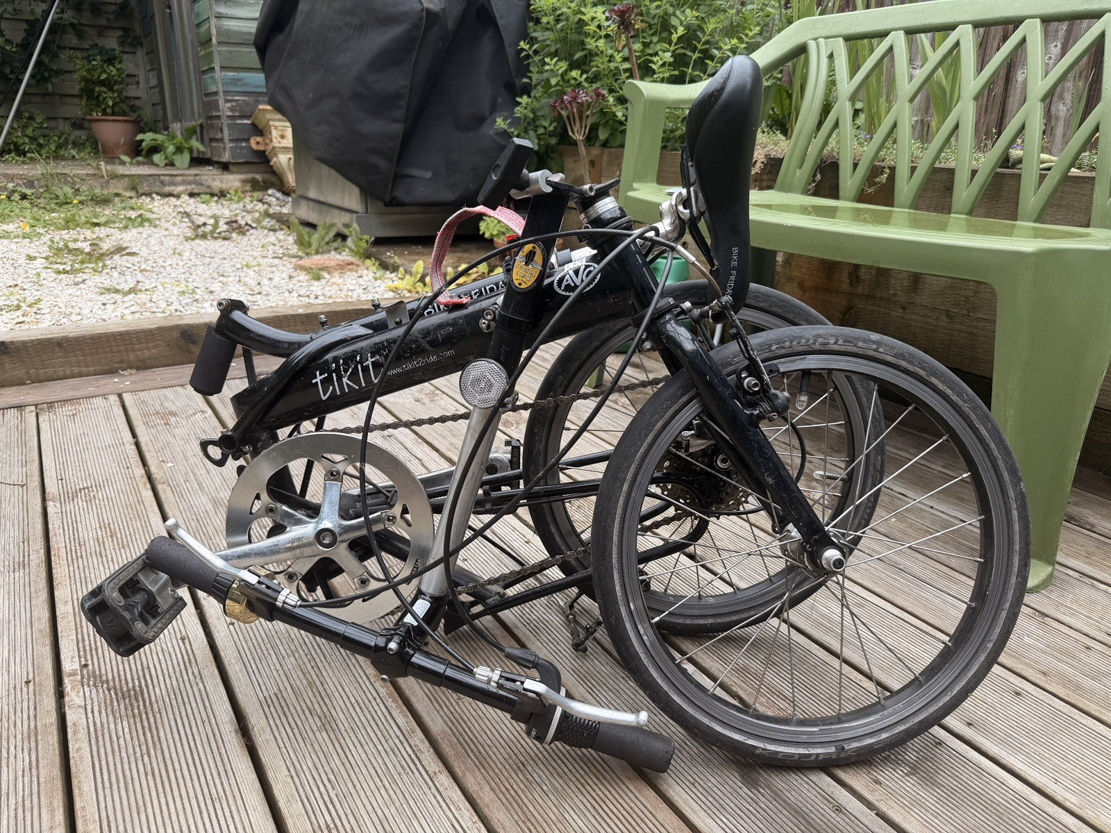 Tikit2Ride Bike Friday Light weight Folding Bike