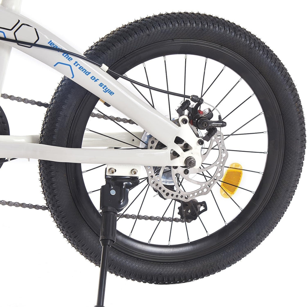 20" Folding Mountain Bike 7-Speed Disc Brake Lightweight for Adults